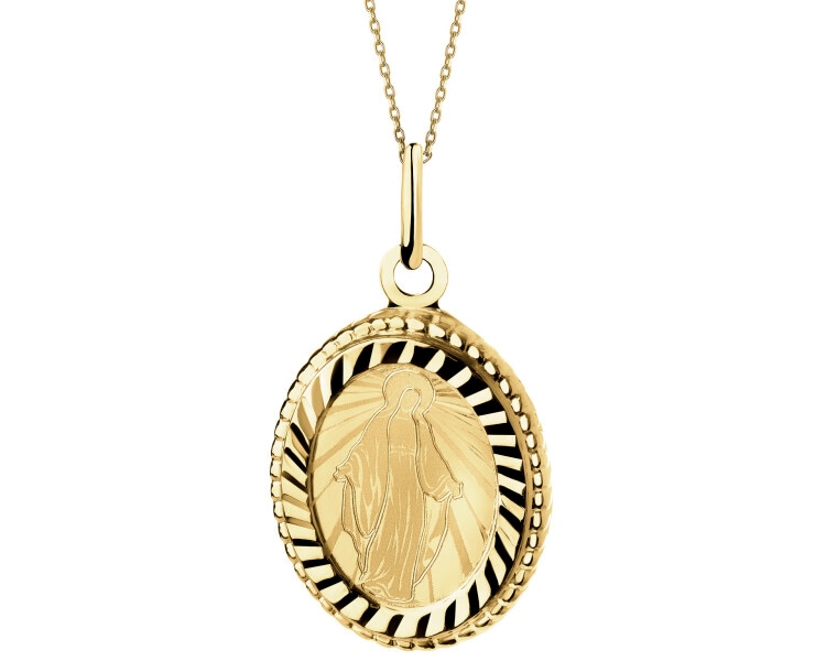 14 K Yellow Gold Pendant 