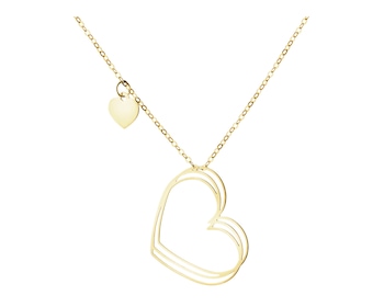 9 K Yellow Gold Necklace 