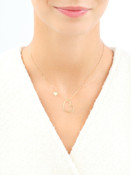 9 K Yellow Gold Necklace 