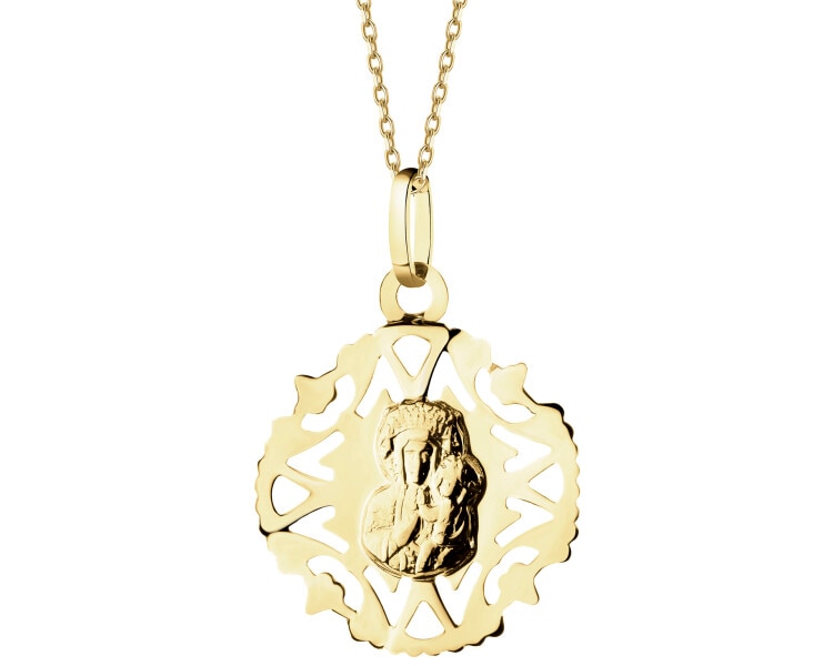 14 K Yellow Gold Pendant 