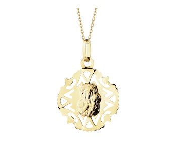 14 K Yellow Gold Pendant 