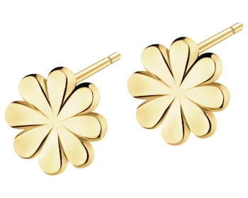 14 K Yellow Gold Earrings 