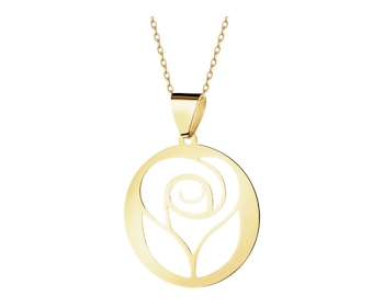 14 K Yellow Gold Pendant 