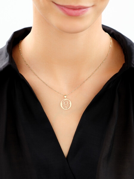 14 K Yellow Gold Pendant 