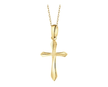 14 K Yellow Gold Pendant 