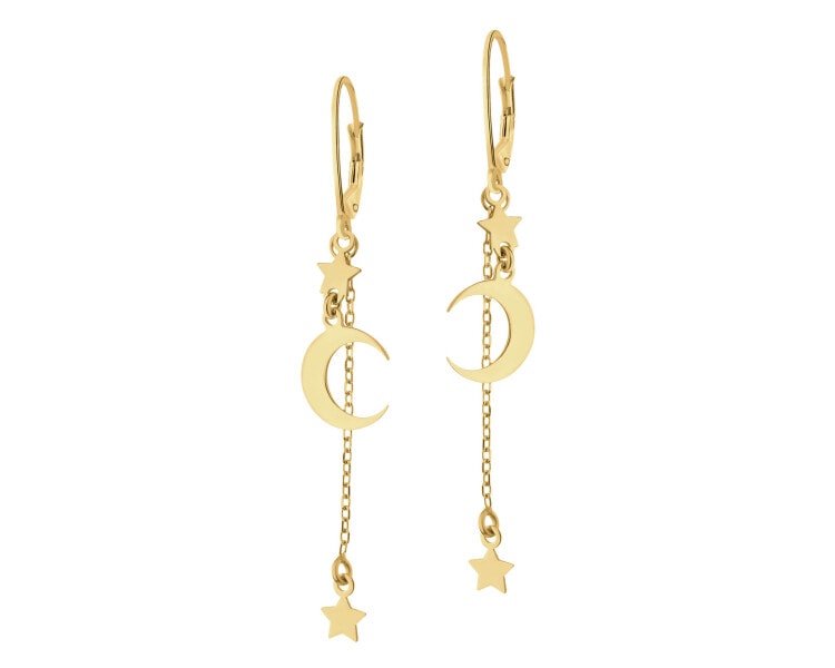 Gold-Plated Silver Earrings 