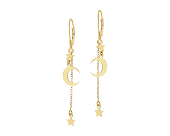 Gold-Plated Silver Earrings 