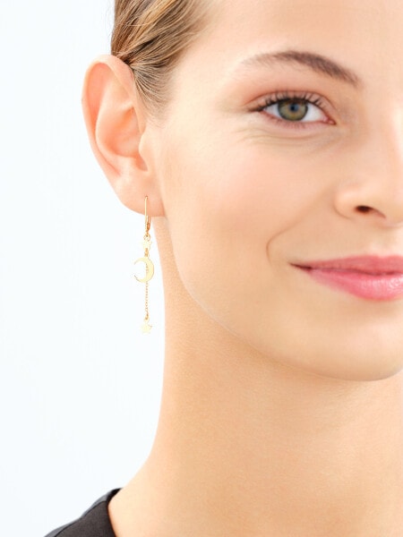 Gold-Plated Silver Earrings 