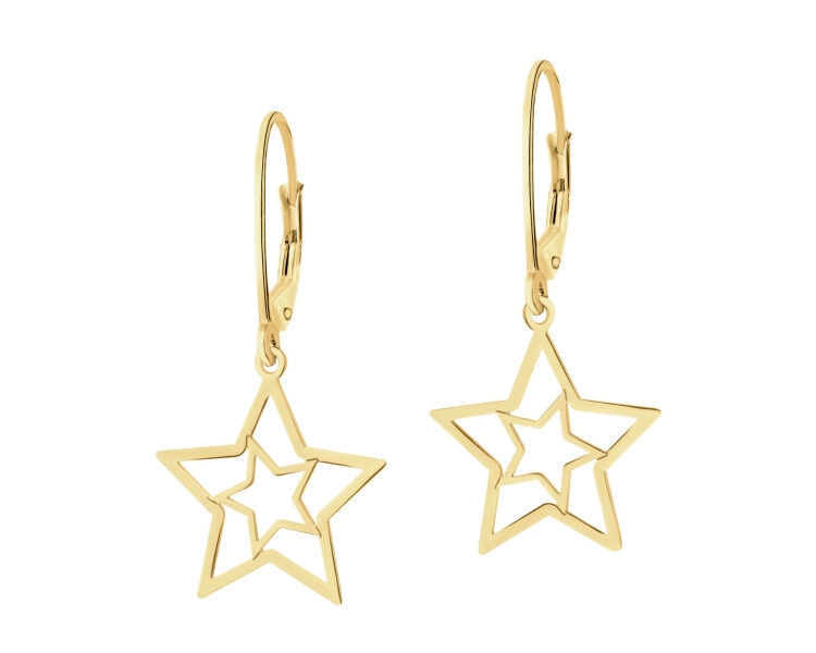 Gold-Plated Silver Earrings 