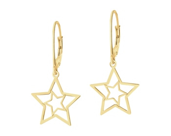 Gold-Plated Silver Earrings 