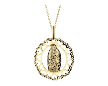 8 K Yellow Gold Pendant 