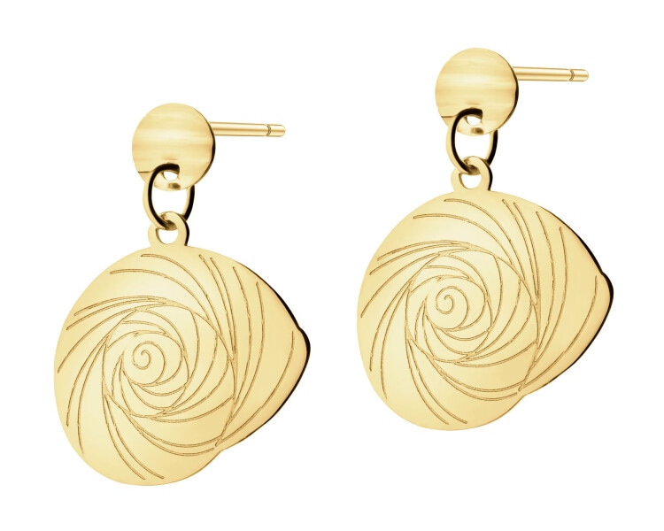 14 K Yellow Gold Dangling Earring 