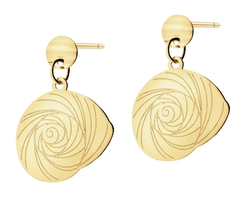 14 K Yellow Gold Dangling Earring 