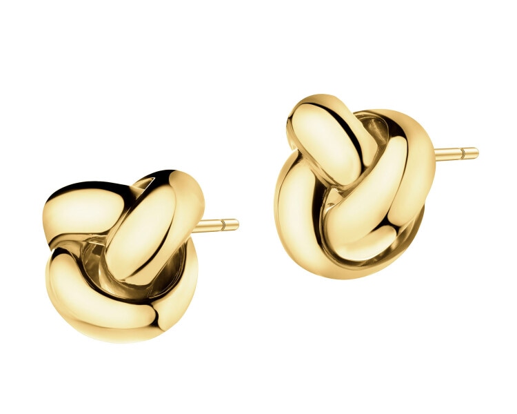 14 K Yellow Gold Earrings 