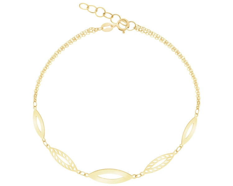 9 K Yellow Gold Bracelet 