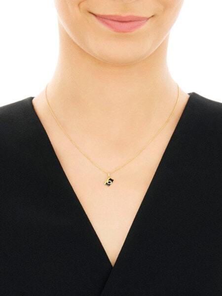 9 K Yellow Gold Pendant