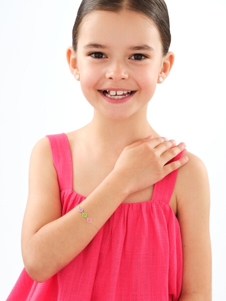 9 K Yellow Gold Earrings 