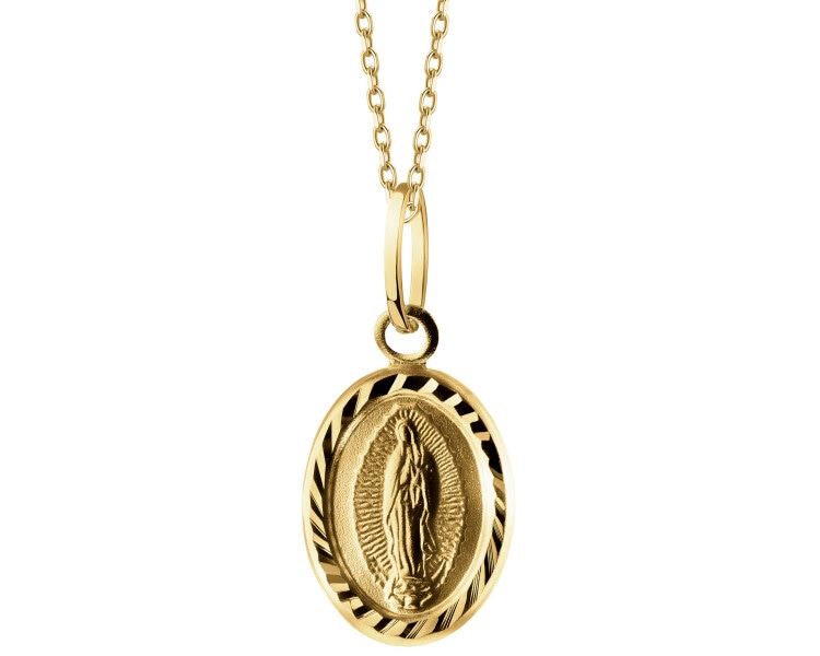 14 K Yellow Gold Pendant 