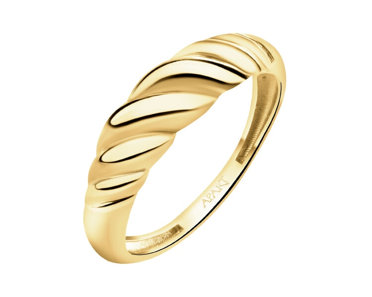 9 K Yellow Gold Ring 