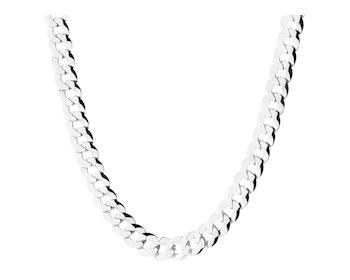 Rhodium Plated Silver Neck Chain 