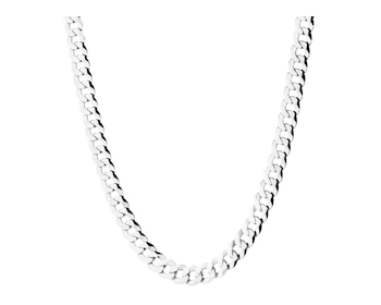 Rhodium Plated Silver Neck Chain 