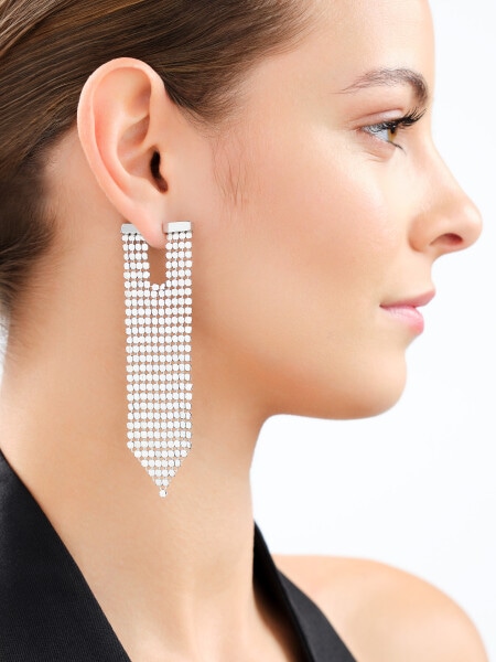 Stainless Steel Dangling Earring 