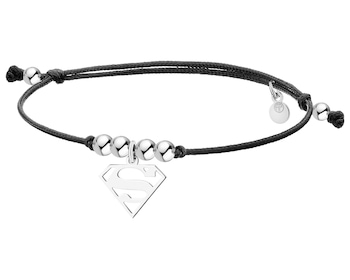 Bracelet with silver elements - DC, Superman, Warner Bros. Discovery