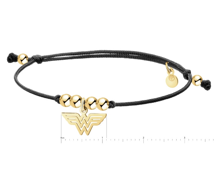 Bracelet with silver elements - DC, Wonder Woman, Warner Bros. Discovery