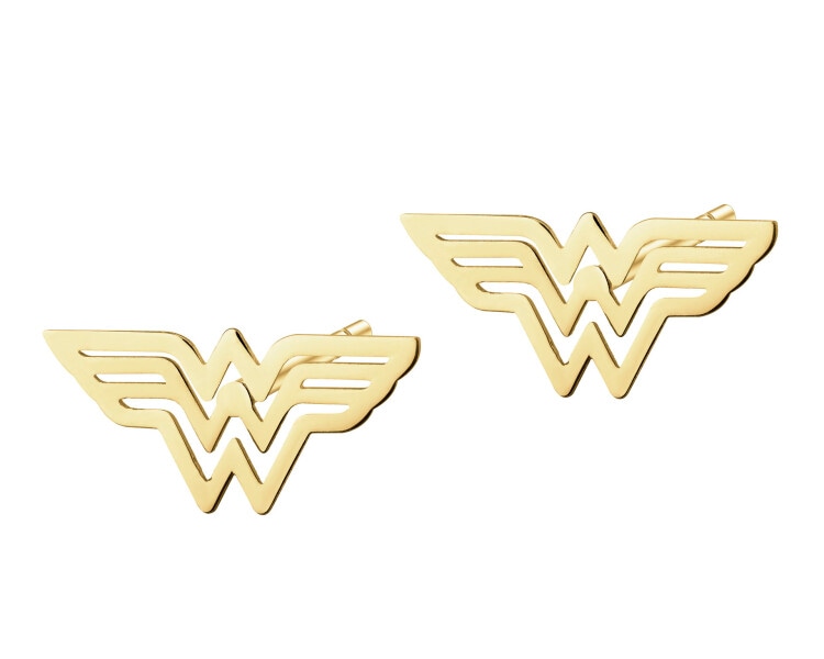 Silver earrings - DC, Wonder Woman, Warner Bros. Discovery