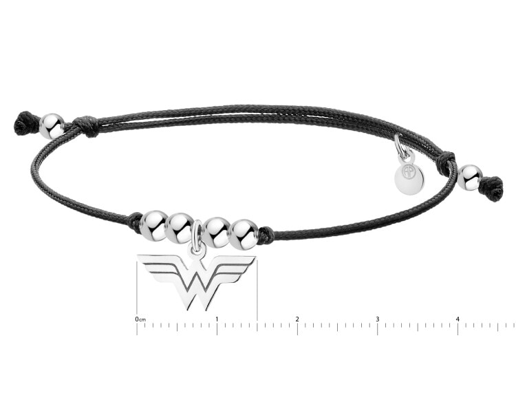 Bracelet with silver elements - DC, Wonder Woman, Warner Bros. Discovery