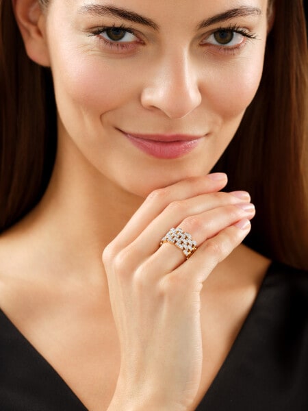 Zlatý prsten s brilianty - 0,68 ct - ryzost 585