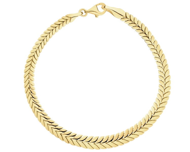 8 K Yellow Gold Bracelet 