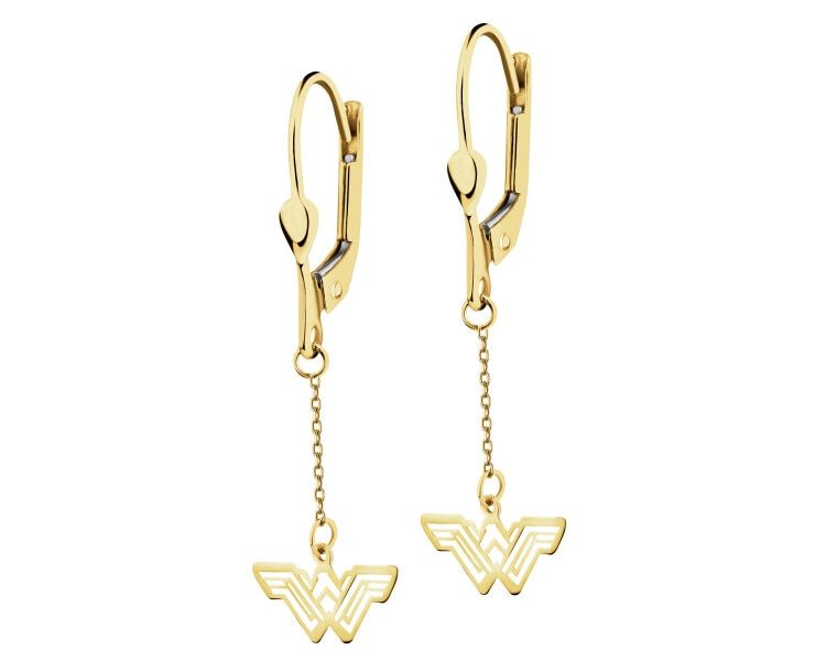 Gold earrings - DC, Wonder Woman, Warner Bros. Discovery