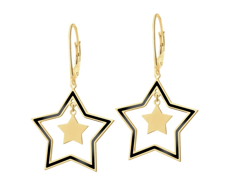 Gold-Plated Silver Earrings 