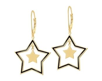 Gold-Plated Silver Earrings 