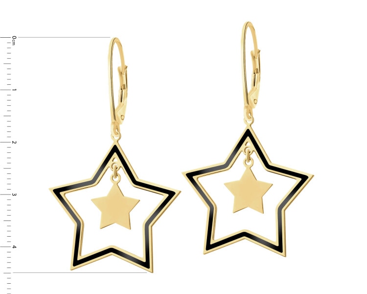 Gold-Plated Silver Earrings 