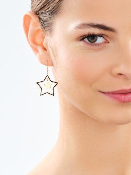 Gold-Plated Silver Earrings 