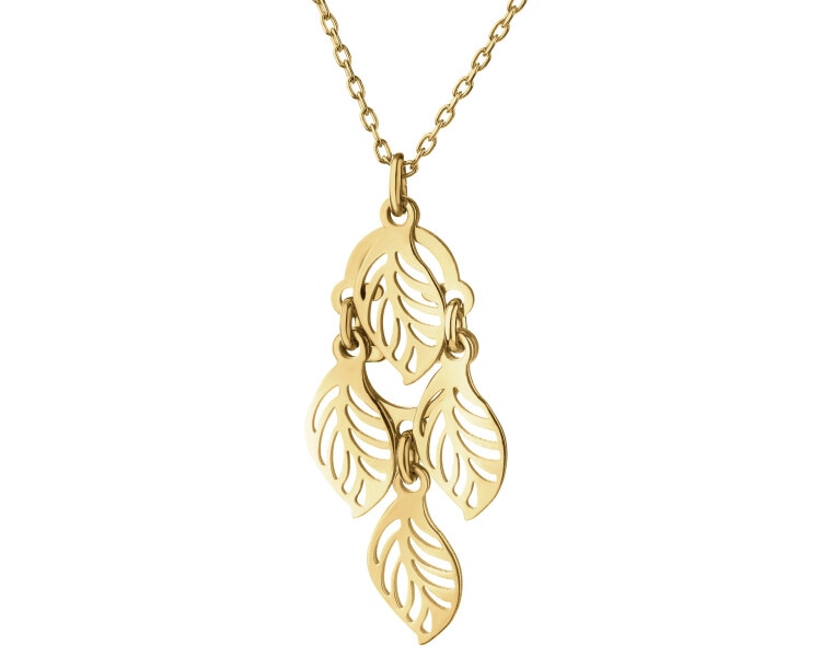 Gold-Plated Silver Necklace 