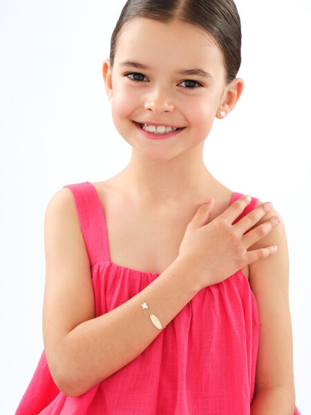 9 K Yellow Gold Earrings 