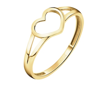 8 K Yellow Gold Ring 