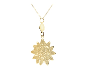 9 K Yellow Gold Necklace 