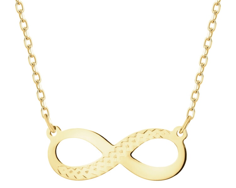 9 K Yellow Gold Necklace 