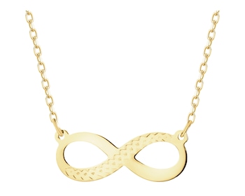 9 K Yellow Gold Necklace 