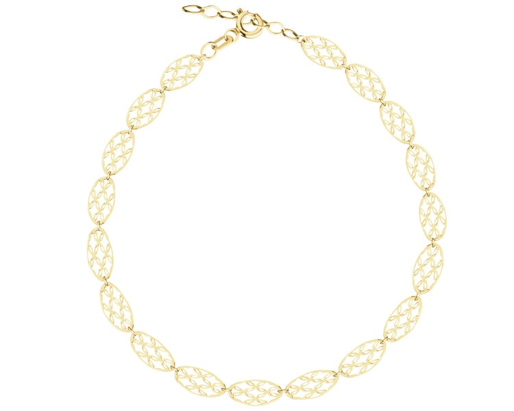 14 K Yellow Gold Bracelet 