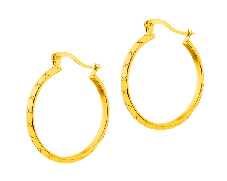 Stainless Steel Hoop Earring 