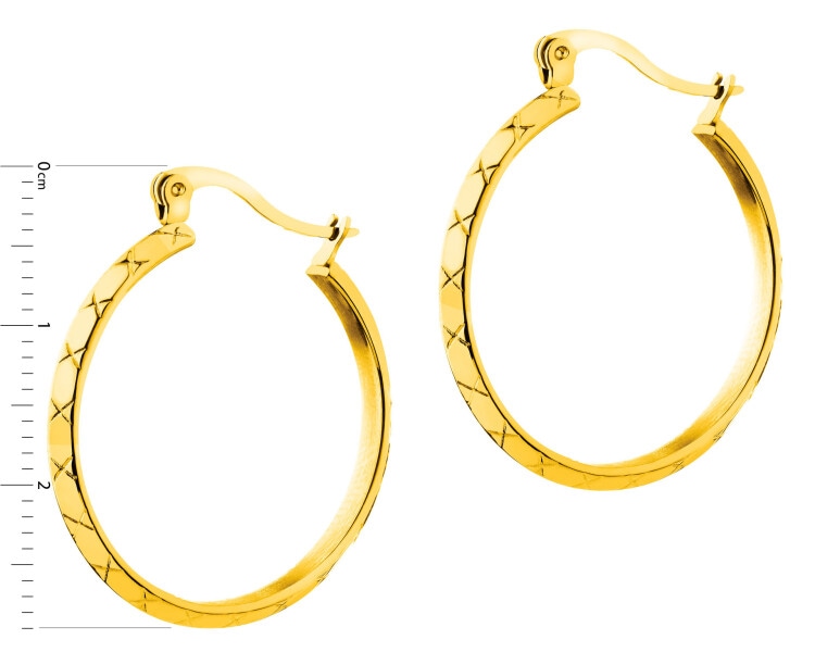 Stainless Steel Hoop Earring