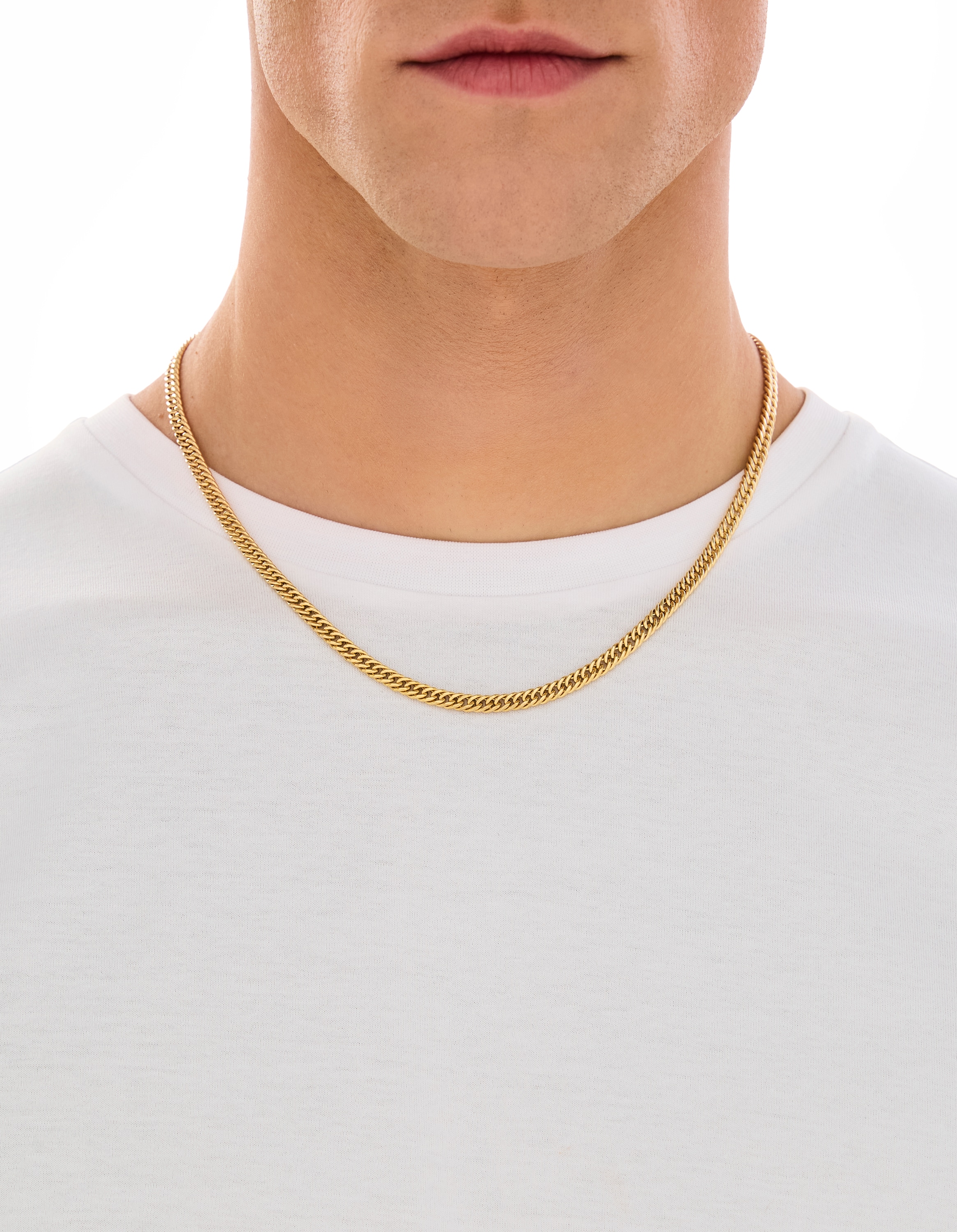 9 K Yellow Gold Neck Chain - Ref No AP540-2080 / Apart