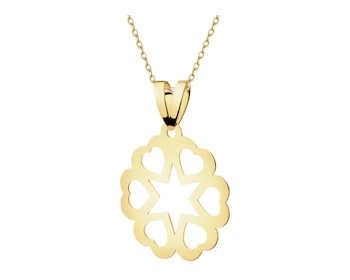 8 K Yellow Gold Pendant 