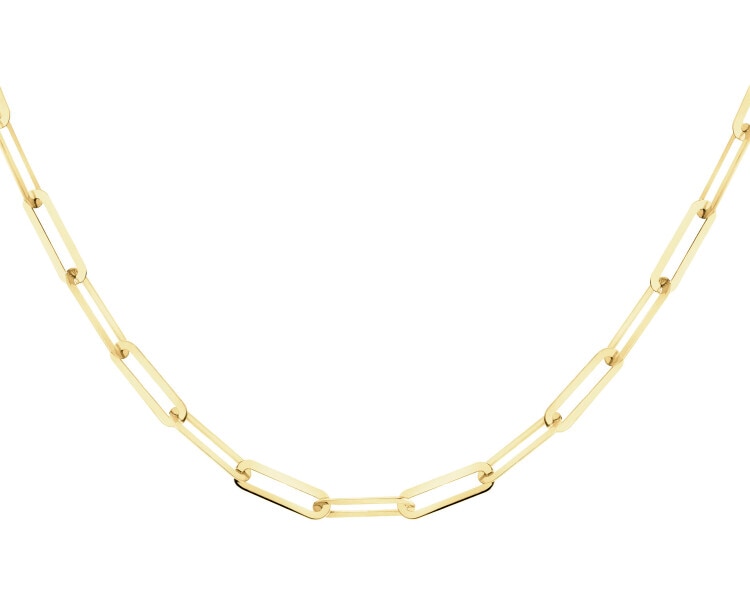 8 K Yellow Gold Necklace 