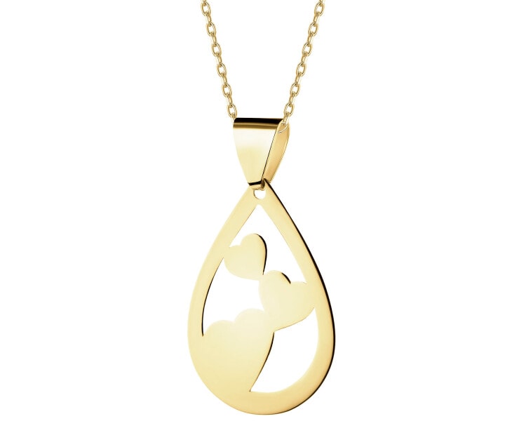 8 K Yellow Gold Pendant 